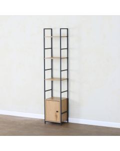 Librero 4 Estantes CLK 1 Gaveta