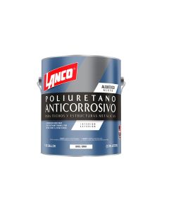 Pintura Lanco Poliuretano Gris Galón Techos 