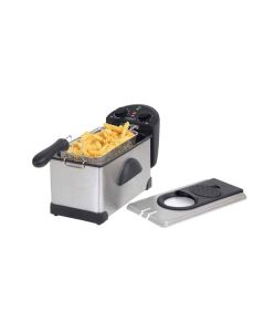 Freidora Premium 3 Litros Acero Inoxidable