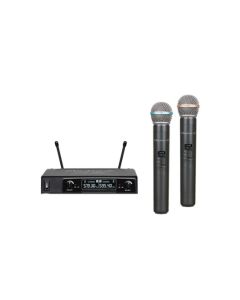 Micrófono Inalámbrico Studio Z Doble Mano UHF 