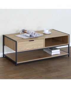 Mesa de TV 2 Niveles con Gaveta CLK 