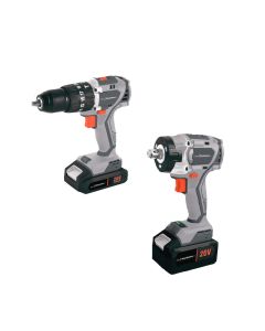 Taladro + Llave Impacto  20V 