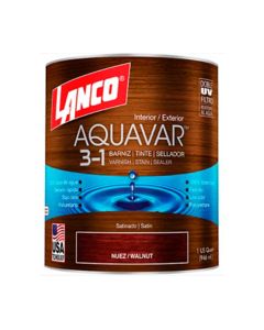 Barniz Lanco Aquavar Nuez 1/4 AQ1362-5