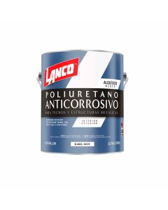 Pintura Lanco Poliuretano Techos Blanco Galon  