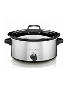Olla Cocimiento Lento Hamilton Beach 5.7 L Acero 