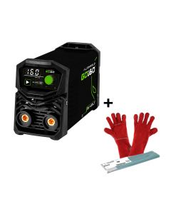 Inversor Alienweld GO160 + Guantes Para Soldar + 1KG De Soldadura Truper