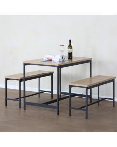 Juego Comedor 2 Bancas CLK