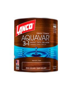 Barniz Lanco Aquavar Nuez Galón AQ1362-4