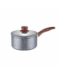 Olla Granito Vegga Gris 20cm Con Tapa