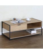 Mesa de TV 2 Niveles con Gaveta CLK