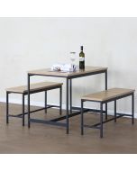 Juego Comedor 2 Bancas CLK