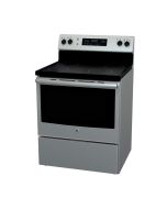 Cocina Eléctrica Vitrocerámica GE 30'' Plateada
