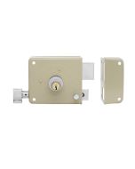 Cerradura Phillips 715CL Derecha Beige